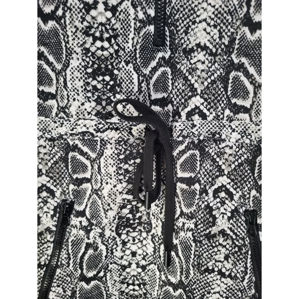 NOBO No Boundaries Juniors Black White Snake Print Dress SZ M (7-9) - Picture 4 of 11